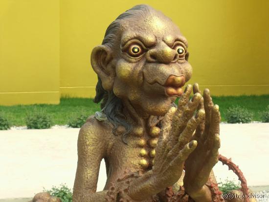 Try to find these statues. Hilarious.