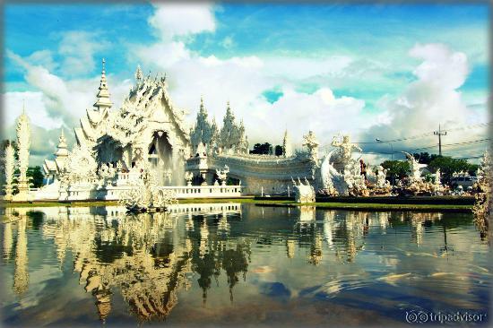 white temple