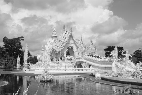 Beautiful White Temple