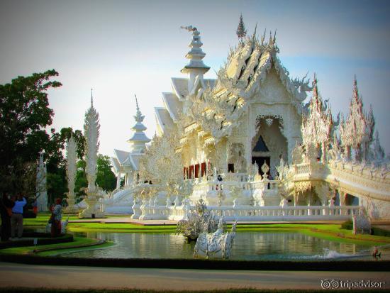 The amazing white temple