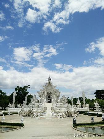 Impressive White Temple