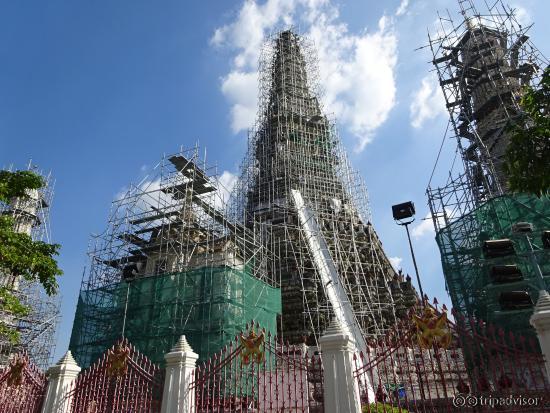 Templo em recuperação