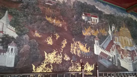 ภาพวาดฝาผนัง รามเกียร์น