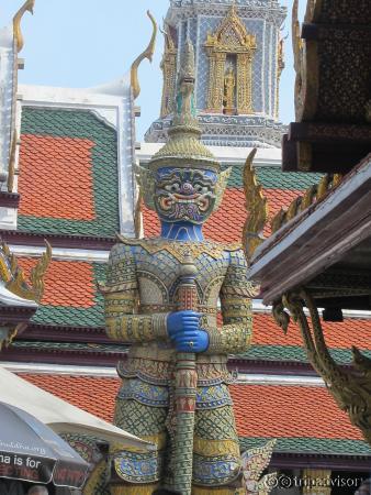 Le gardien du temple.