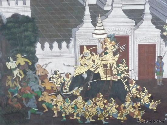 Wat Pha Kaeo: fresques