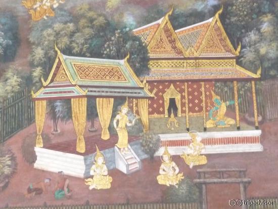 Wat Pha Kaeo: fresques