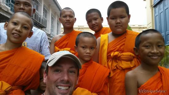 Some of the monk kids