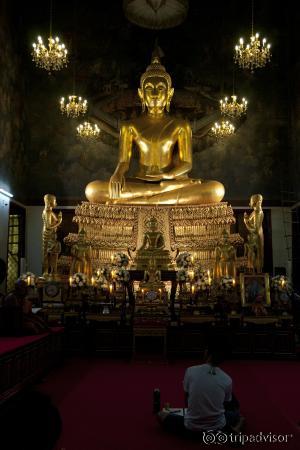 Inside the main hall