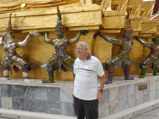 Outside Wat Phra Kaew