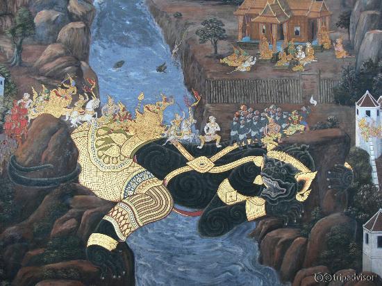 Wat Phra Kaew: Beautiful wall paintings