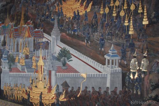 Artork in the Ramakien Gallery