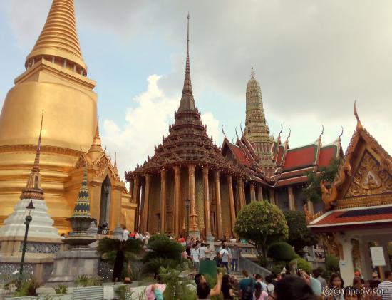 Exterior view of the Emerald Buddha