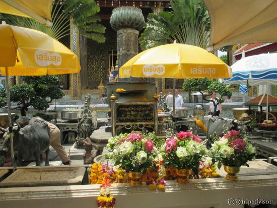 The praying area (outdoor)