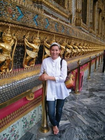 Templo del buda esmeralda es parte del recorrido del gran palace