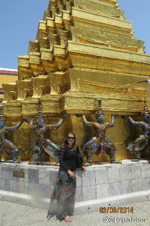 Eu numa das mais famosas fotos do templo