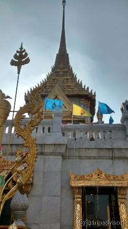 Golden Buddha temple, Bangkok, Thailand.
