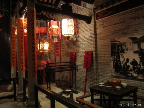 古き香港の建屋