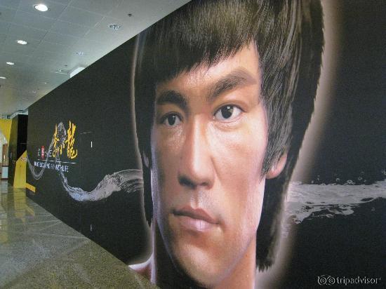 ブルース・リー展の入り口