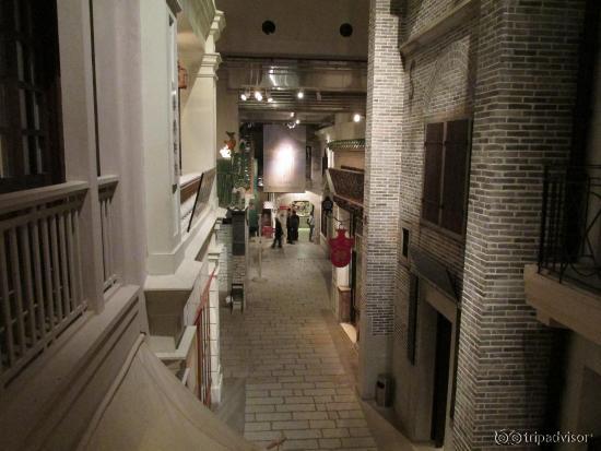 街並みさえ再現されていました