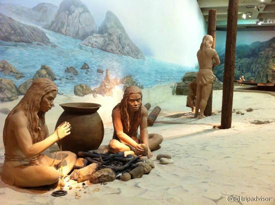 Pre historic diorama