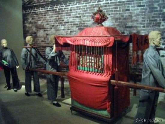 An old-fashioned Palanquin used by the elites