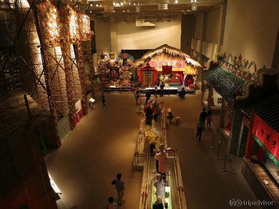 The Bun Festival display