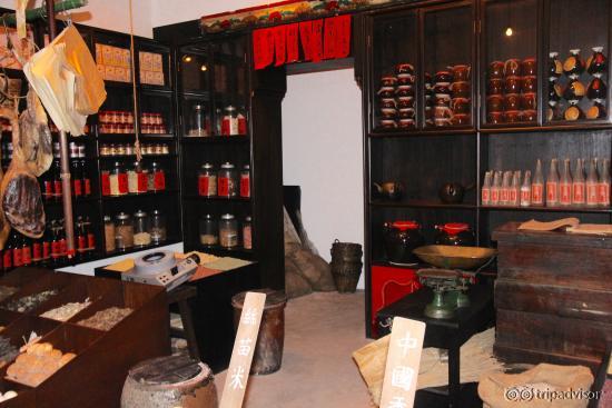 Chinese Medicine Shop Exhibit