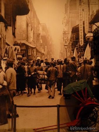 Dans les rues du vieux Hong Kong