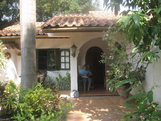 Outside the Lemontree Bungalow