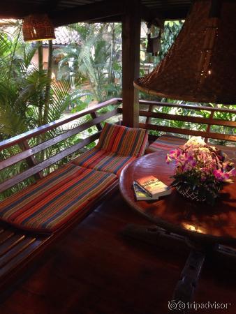 Wonderful afternoon spent on the comfortable veranda.