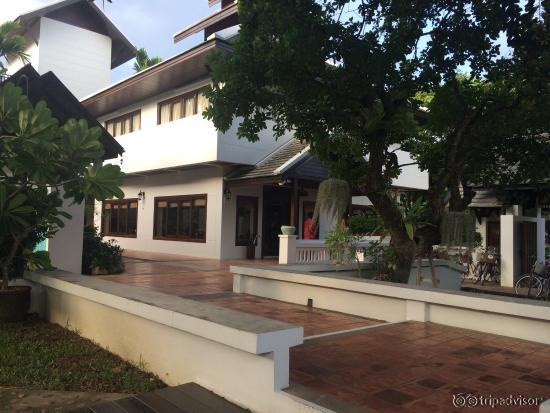 Beautiful hotel grounds