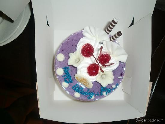 Finn's 1st birthday cake from the staff