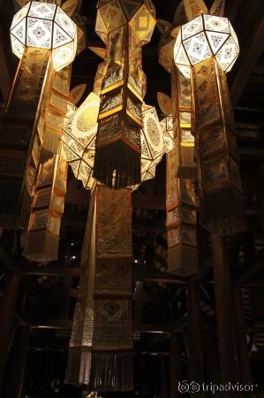 reception beautiful lights