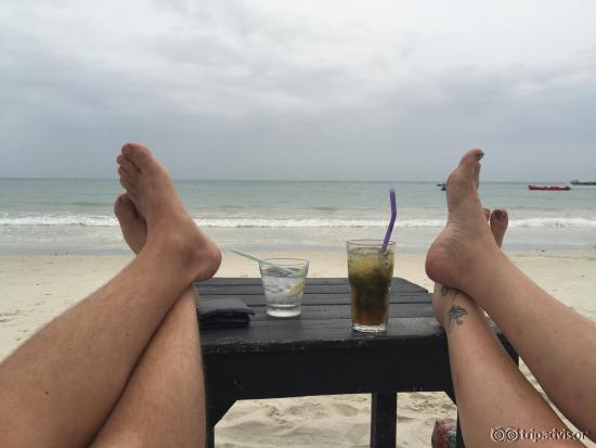 Hotel located right at the Beach