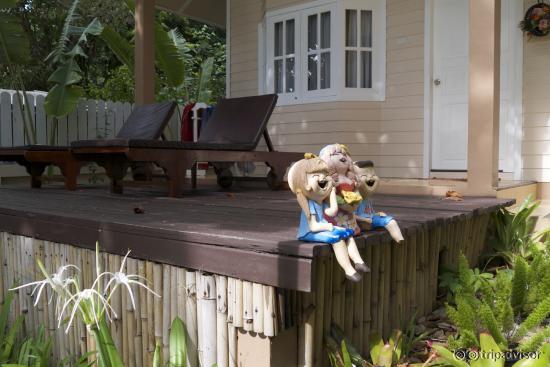 la terrasse du bungalow