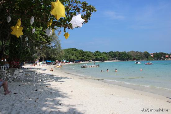 View from the Beach (near restaurant area)
