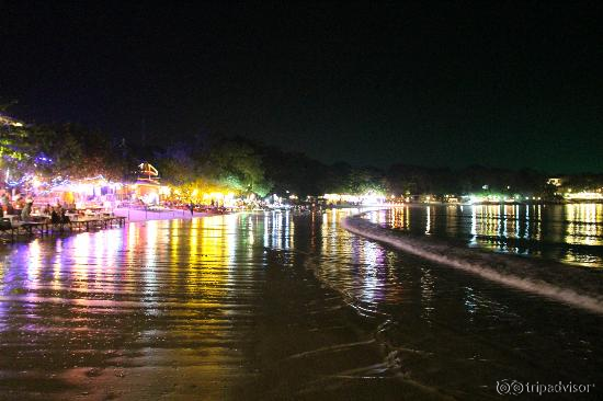 Beach at night