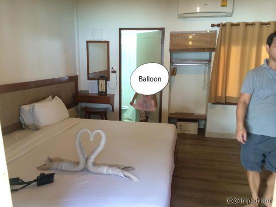 ภายในห้องพัก beach front