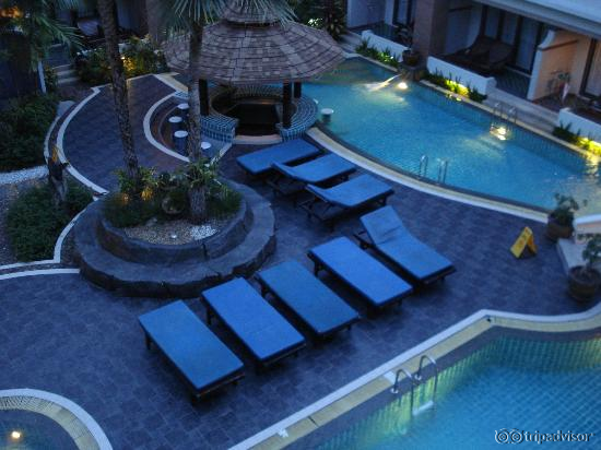 La vista desde nuestra habitación