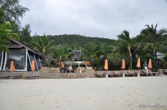 Vue de la plage