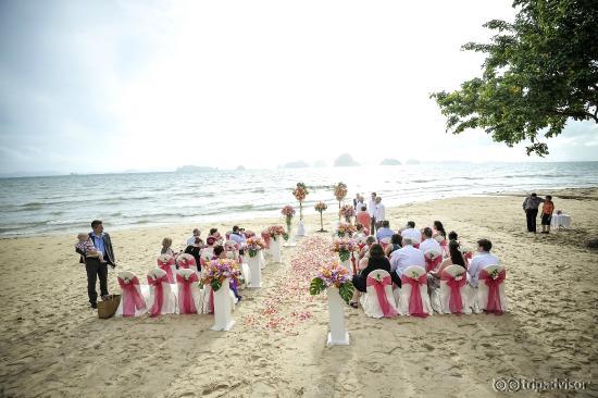 Ceremony set up