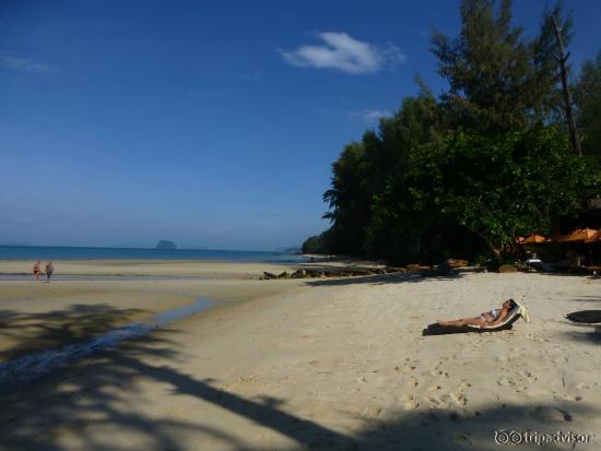 Le calme, la plage.....