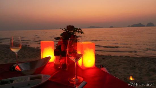 Dinner at the beach