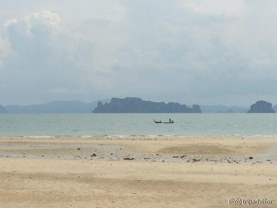 View from beach