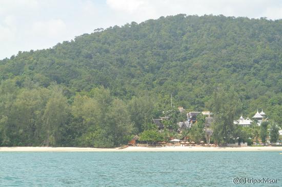 View from the water (on a boat)