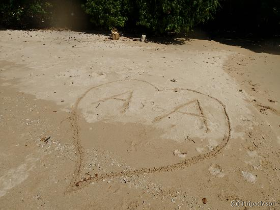 Our own beach nearby the resort