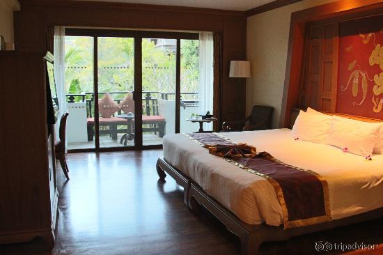 chambre vue jardin