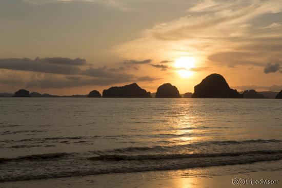 Vistas de la playa del hotel