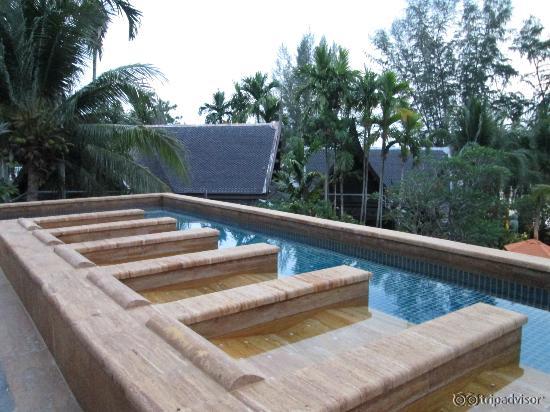 One of the pools with Jaccuzi