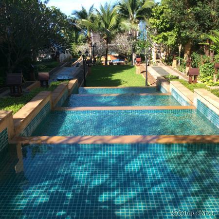 View from top part of hotel